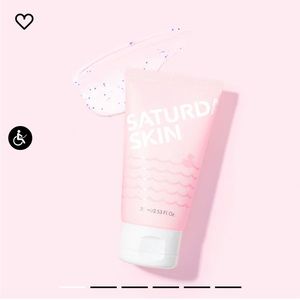 NWOT Saturday Skin rub-a-dub peel gel mask. 75ml